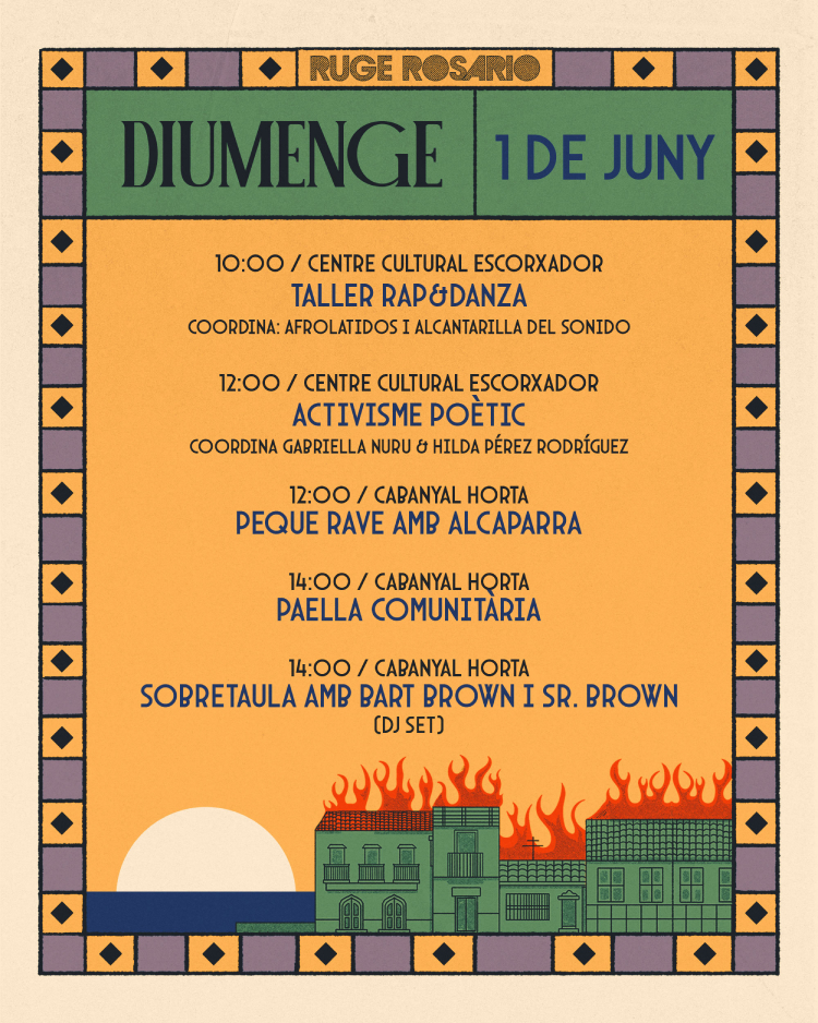 programa 1 junio fiestas cabanyal ruge rosario